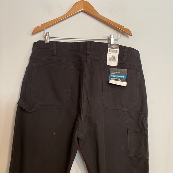 Dickies 42x30 carpenter jeans relax fit straight leg New With Tag - Picture 5 of 5